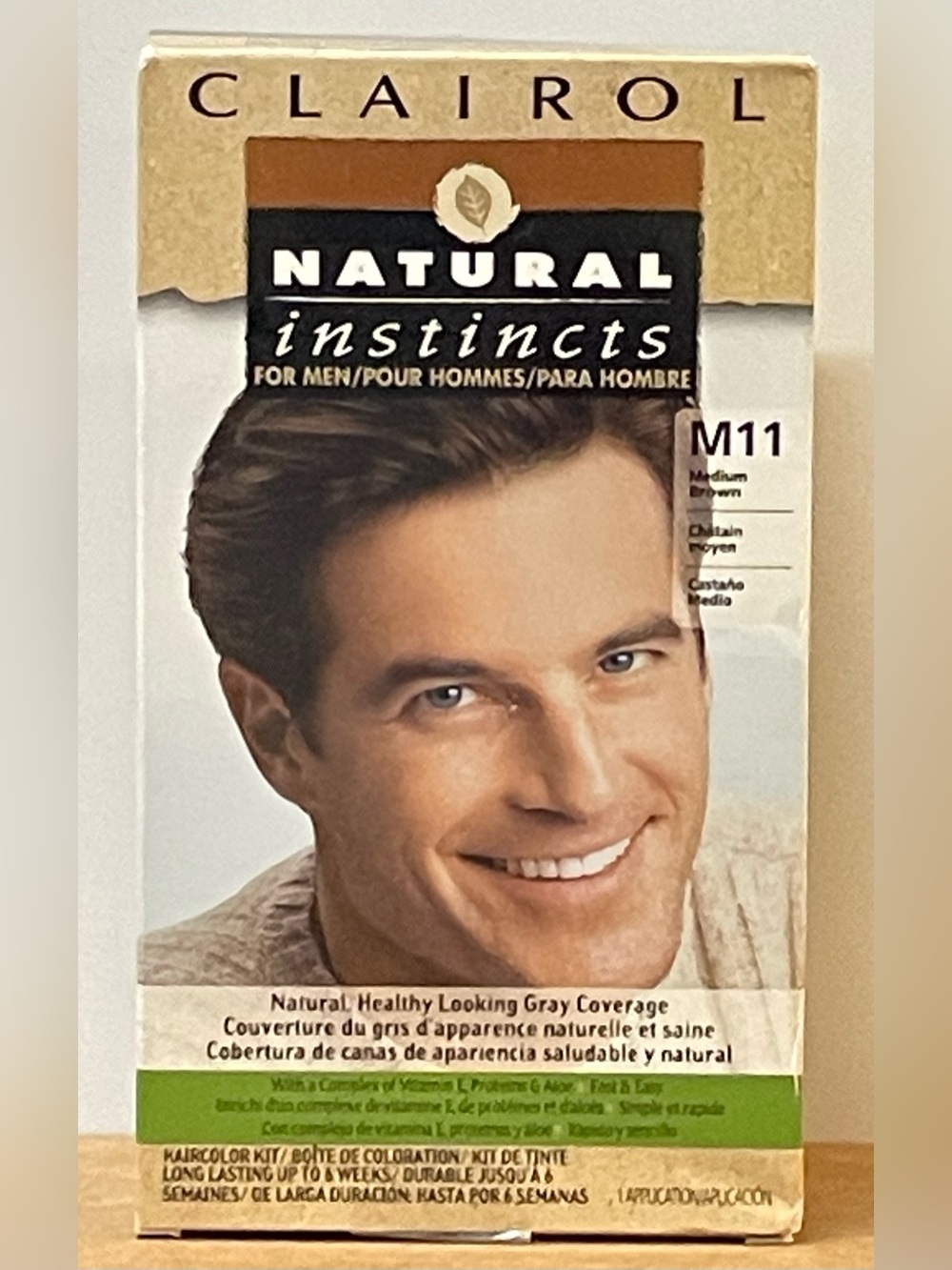 Natural Instincts for Men Hair Color - M11 Medium Brown